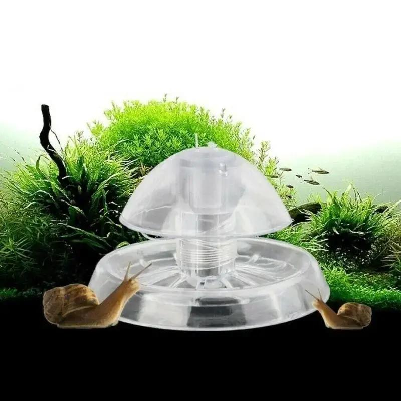Aquarium Fish Types - 2026 New 6/8CM Clear Plastic Snail