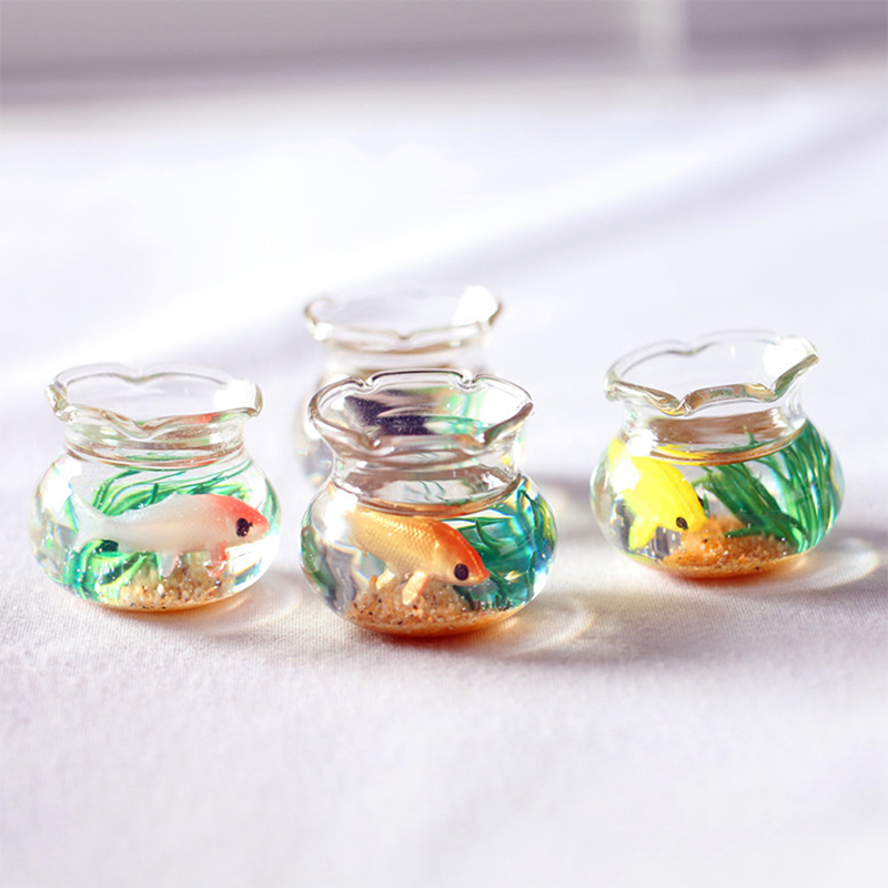 Aquarium Fish Home - Home Ornament Doll House Decorative Toys