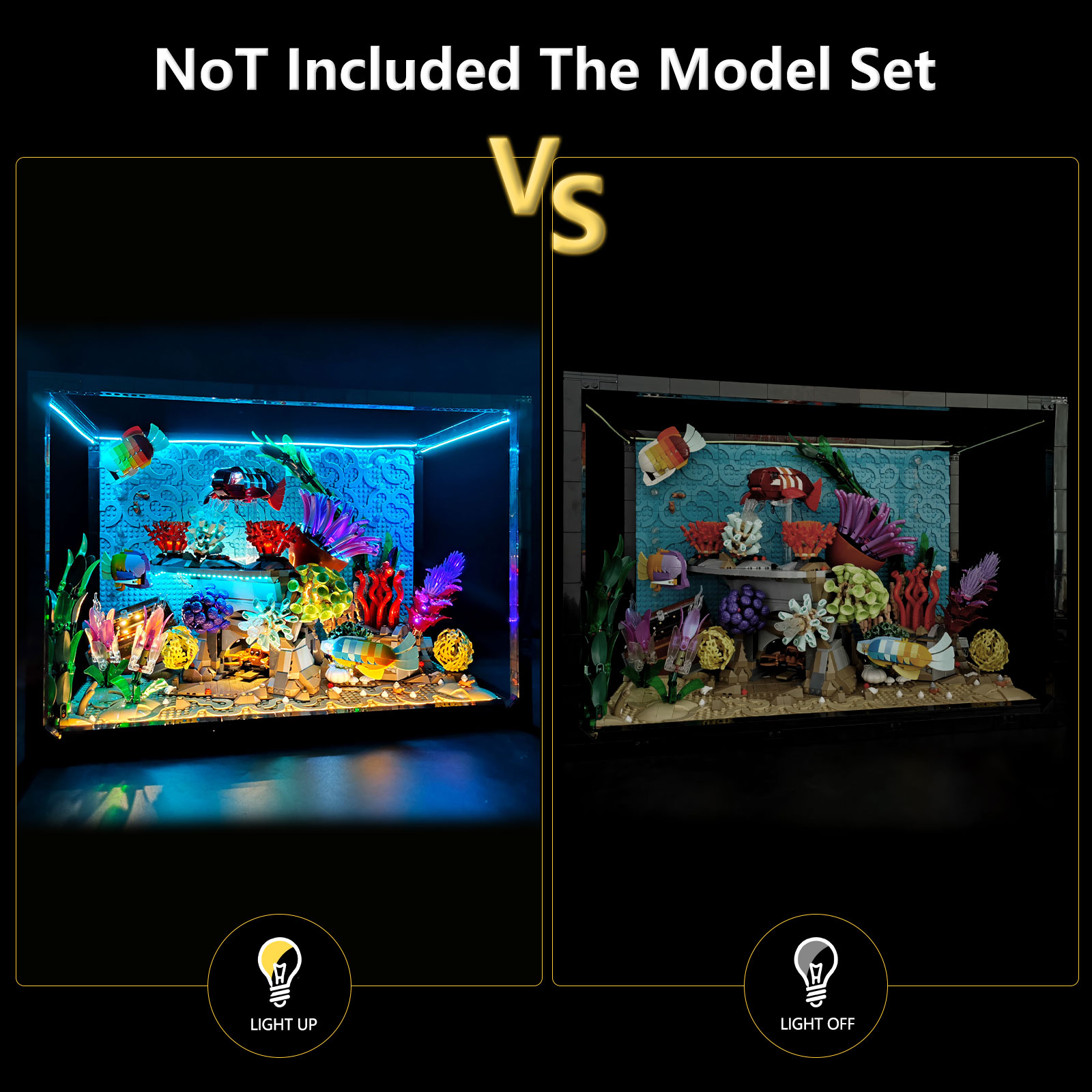 LYBMTWF LED Lighting Kit Compa - Aquarium Fish Lamp review and price