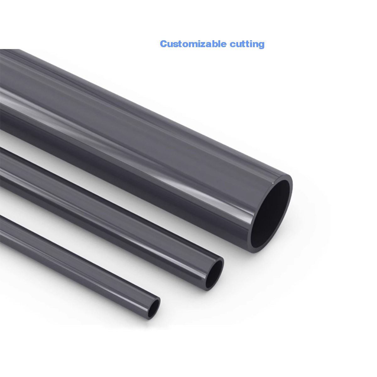 Black PVC Plastic Pipe Hollow  - Aquarium Fish House review and price