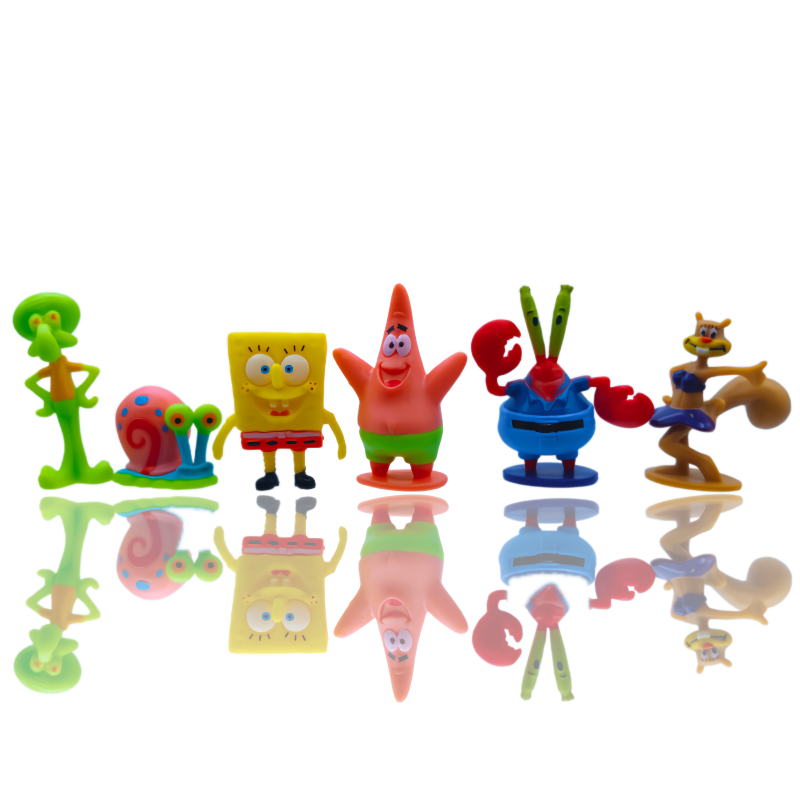 6pcs SpongeBob Fish Tank Decor - Aquarium Fish Types review and price