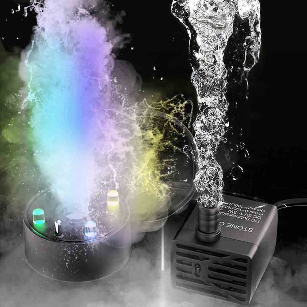 2-IN-1 Mist Maker Colorful LED - Aquarium Fish Lamp review and price