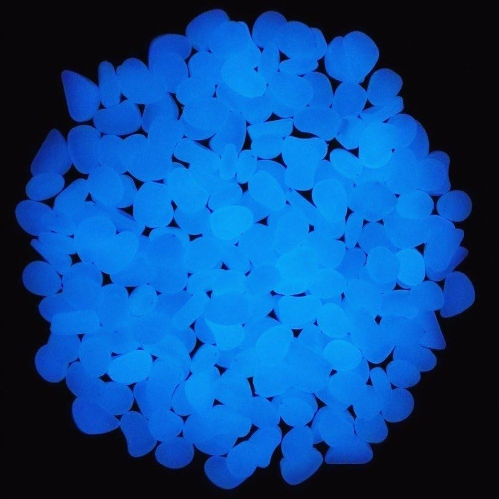 Fish Tank Rocks Glow Blue Pebb - Aquarium Fish Types review and price