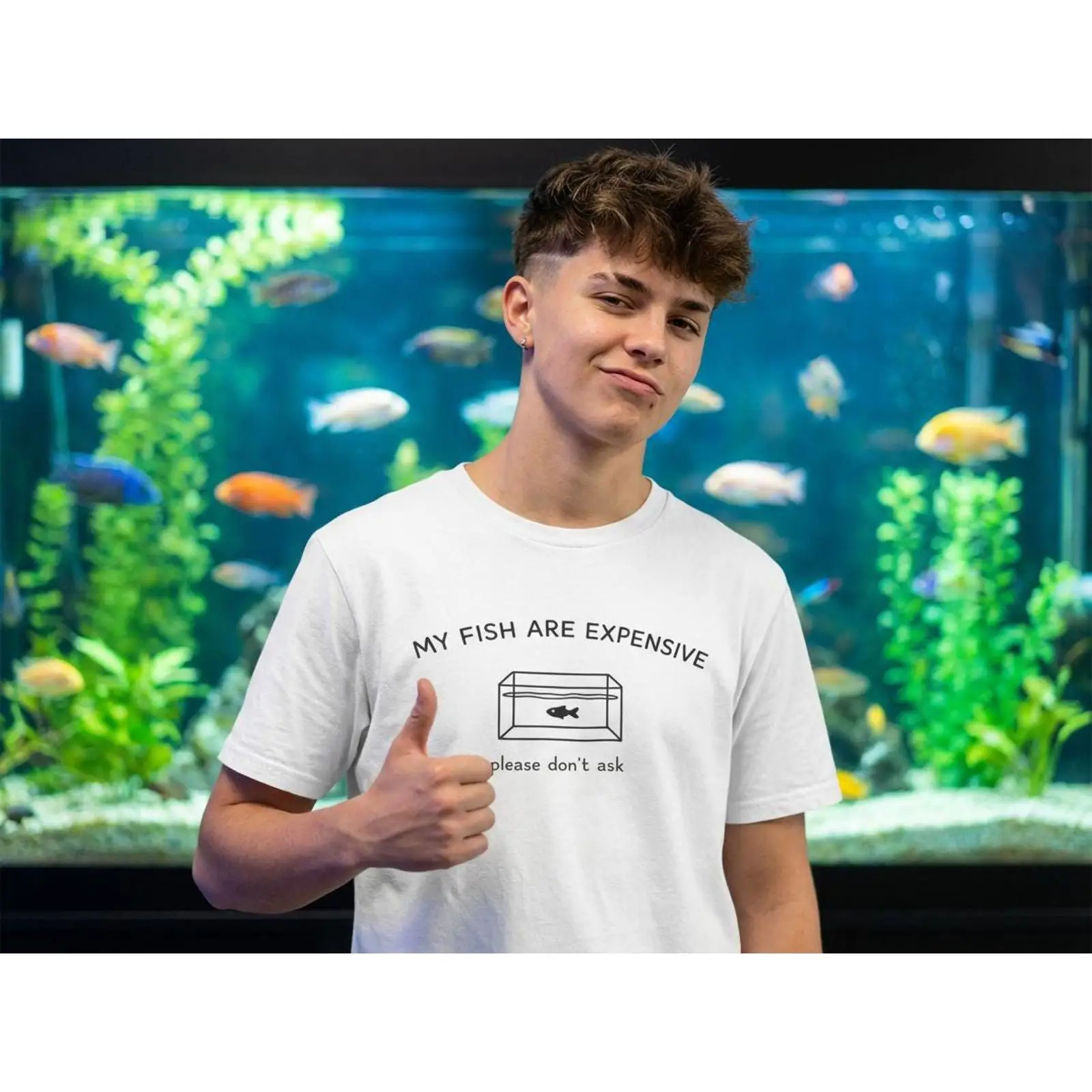 Aquarium My Fish Are Expensive - Aquarium Fish Meme review and price