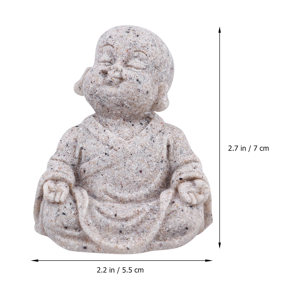 1Pcs Resin Sandstone Maitreya  - Aquarium Fish Home review and price