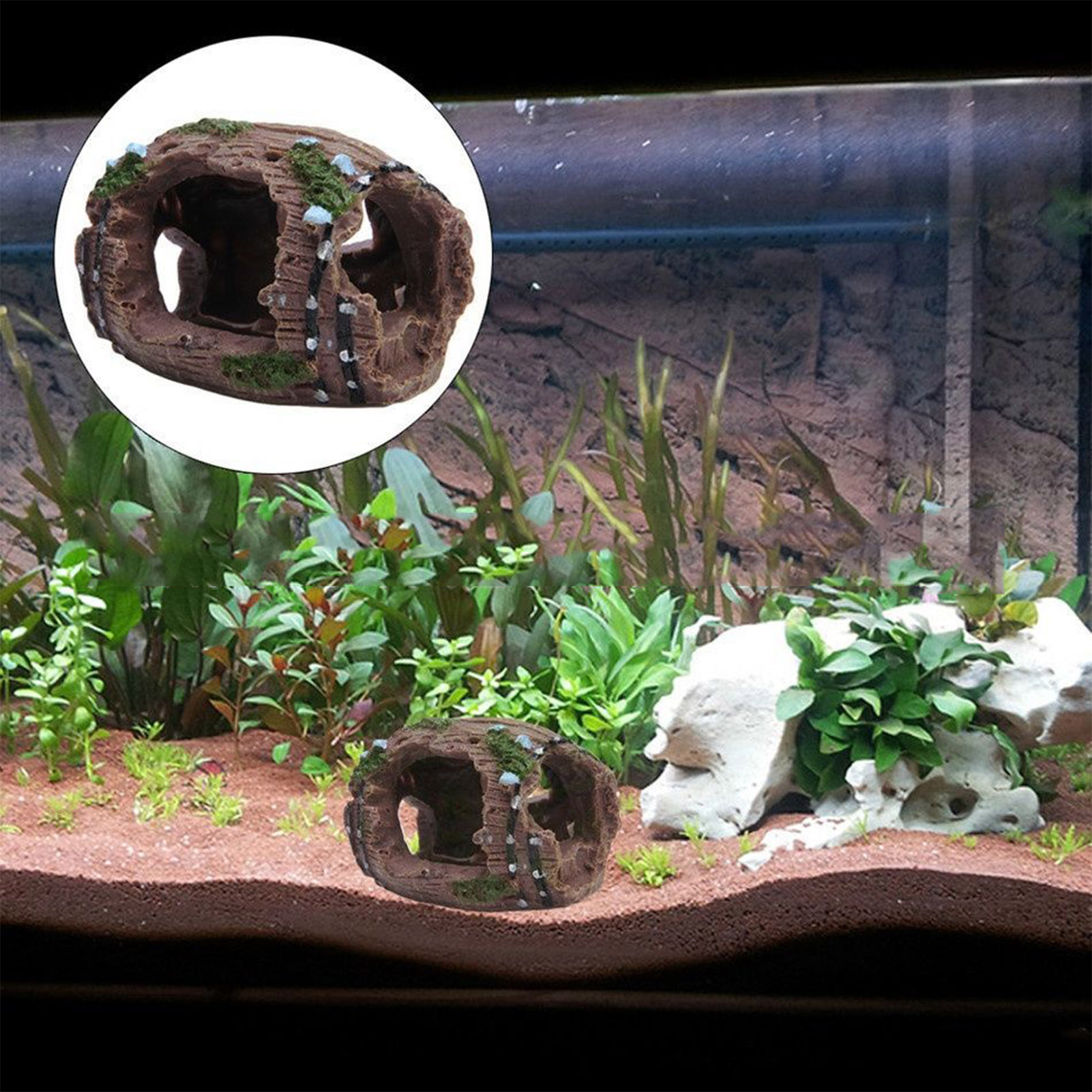 Resin Aquarium Ornaments Decor - Aquarium Fish Tank Price review and price