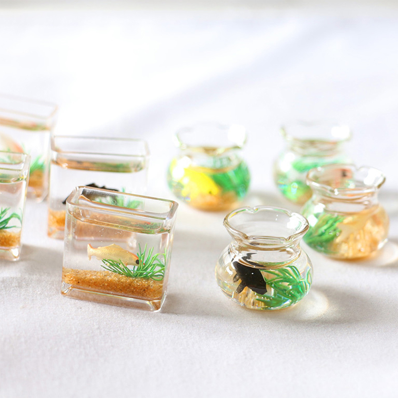 Home Ornament Doll House Decor - Aquarium Fish Home review and price