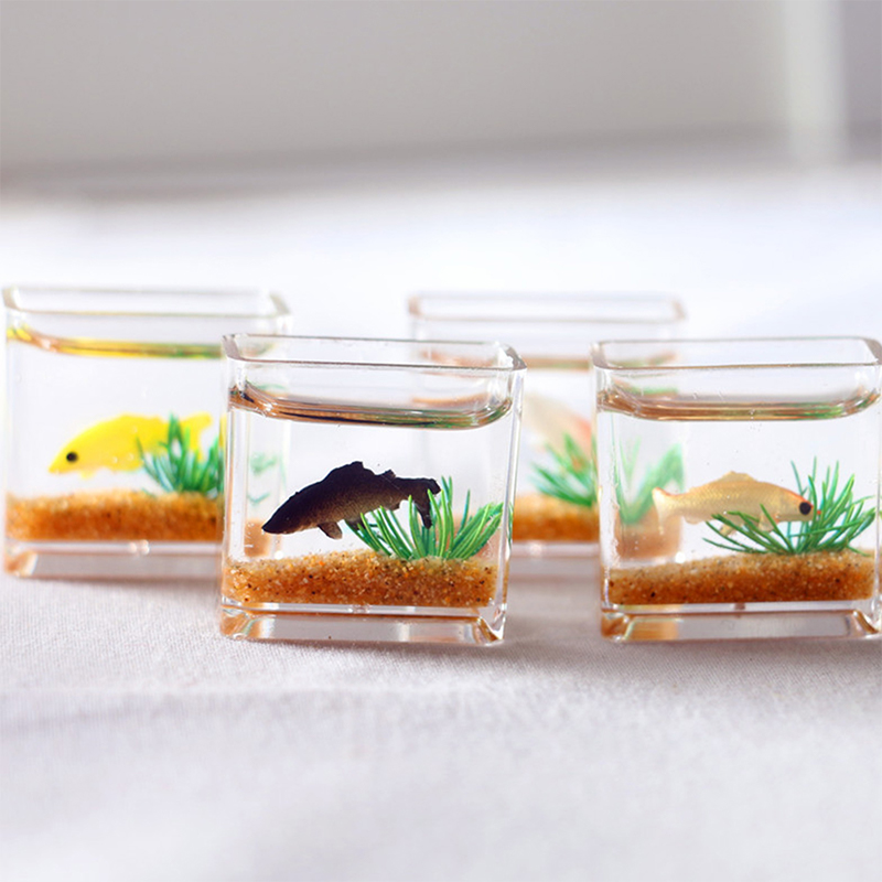 Home Ornament Doll House Decor - Aquarium Fish Home review and price