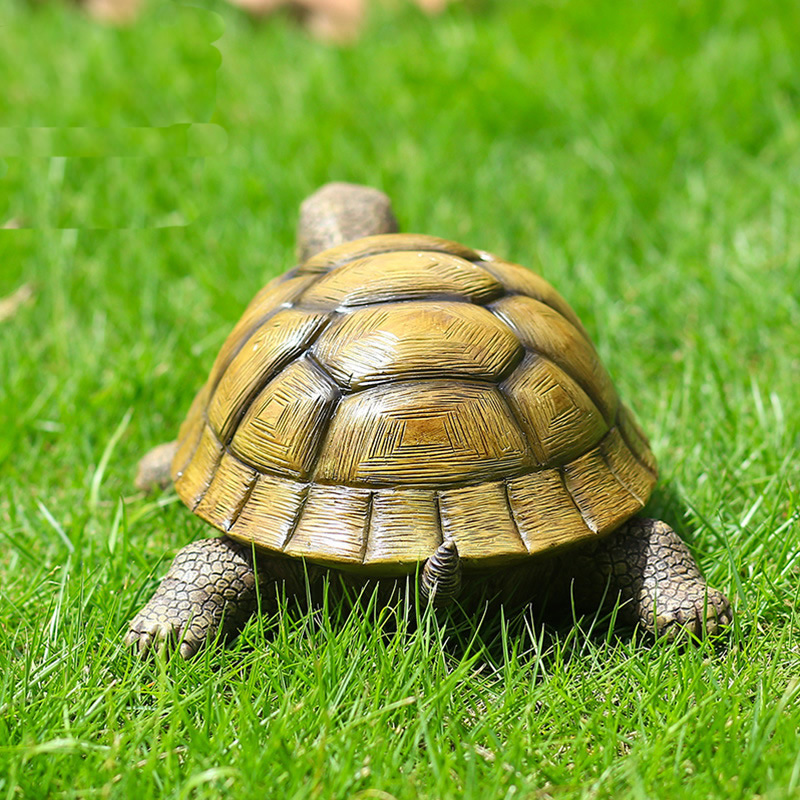Cute Decorative Turtle Resin T - Aquarium Fish Home review and price