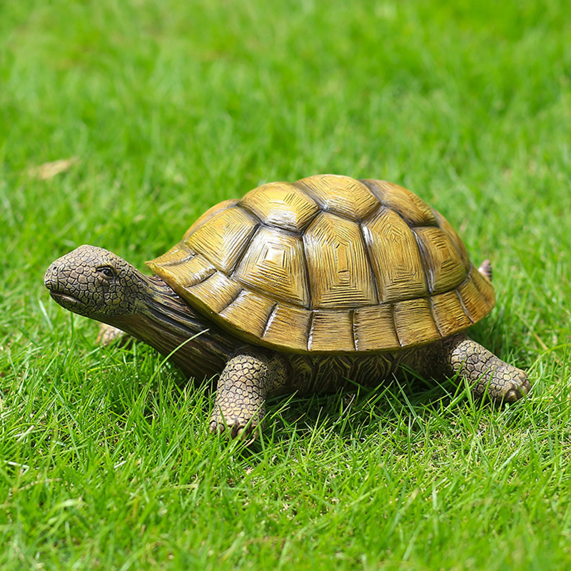 Cute Decorative Turtle Resin T - Aquarium Fish Home review and price