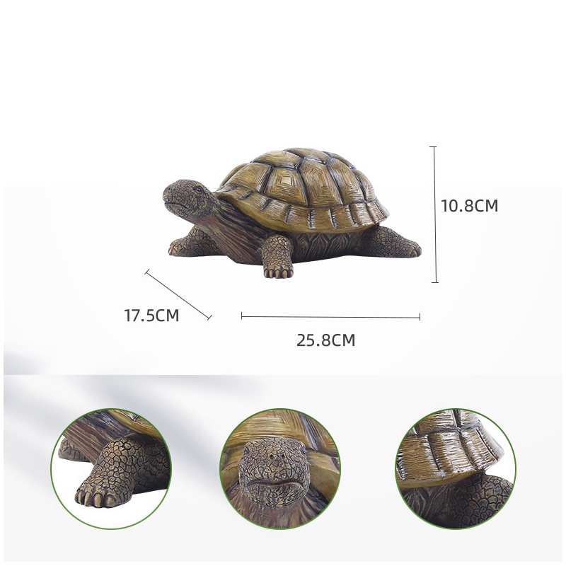 Cute Decorative Turtle Resin T - Aquarium Fish Home review and price